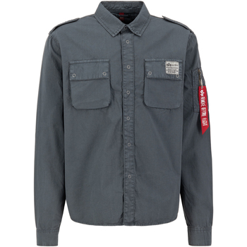 Alpha Industries  T-Shirts & Poloshirts Urban Military Shirt - vintage grey günstig online kaufen