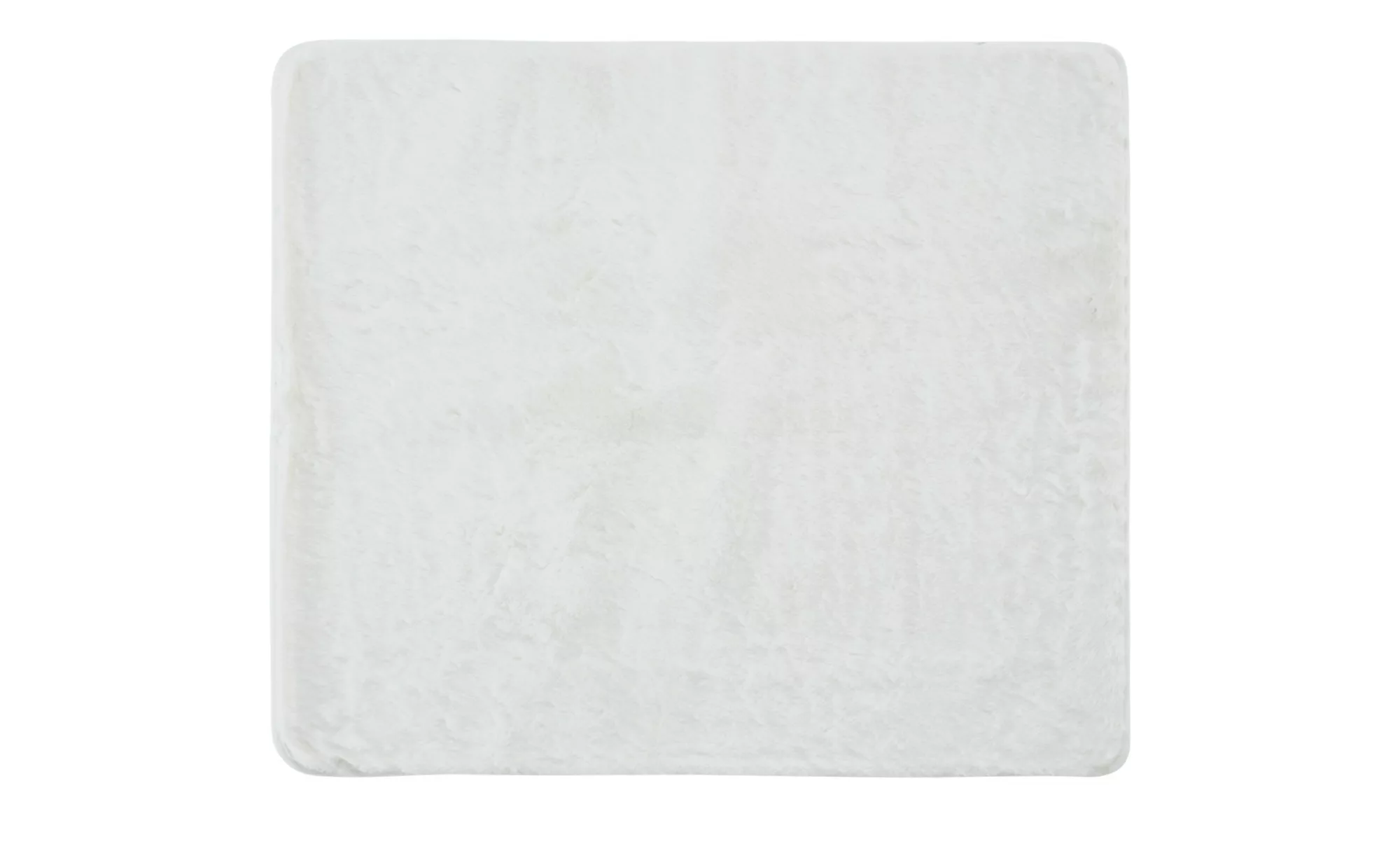 HOME STORY Badteppich  Angora - weiß - 100% Polyester - 55 cm - Heimtextili günstig online kaufen