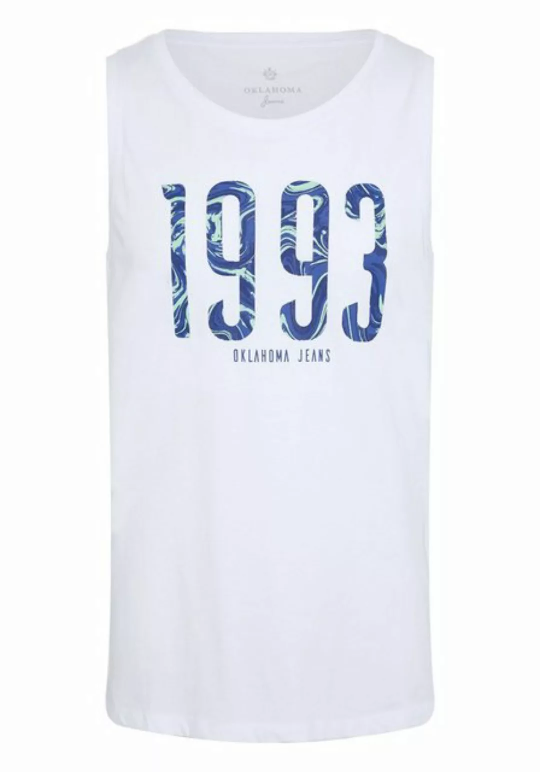 Oklahoma Jeans Tanktop mit 1993-Print günstig online kaufen