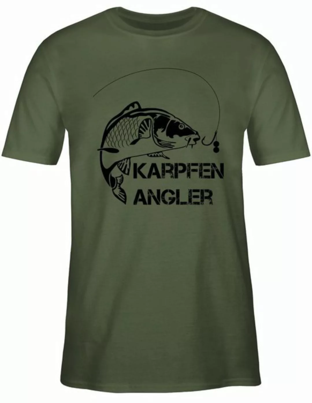 Shirtracer T-Shirt Karpfen Angler Angler Geschenke günstig online kaufen