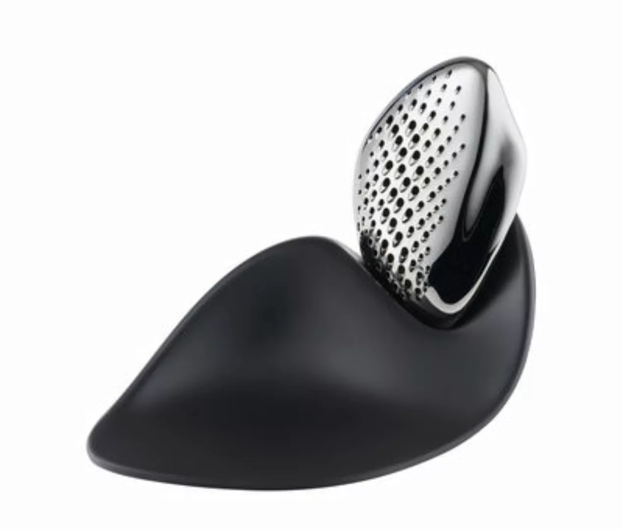 Käsereibe Forma plastikmaterial schwarz metall / von Zaha Hadid - Alessi - günstig online kaufen