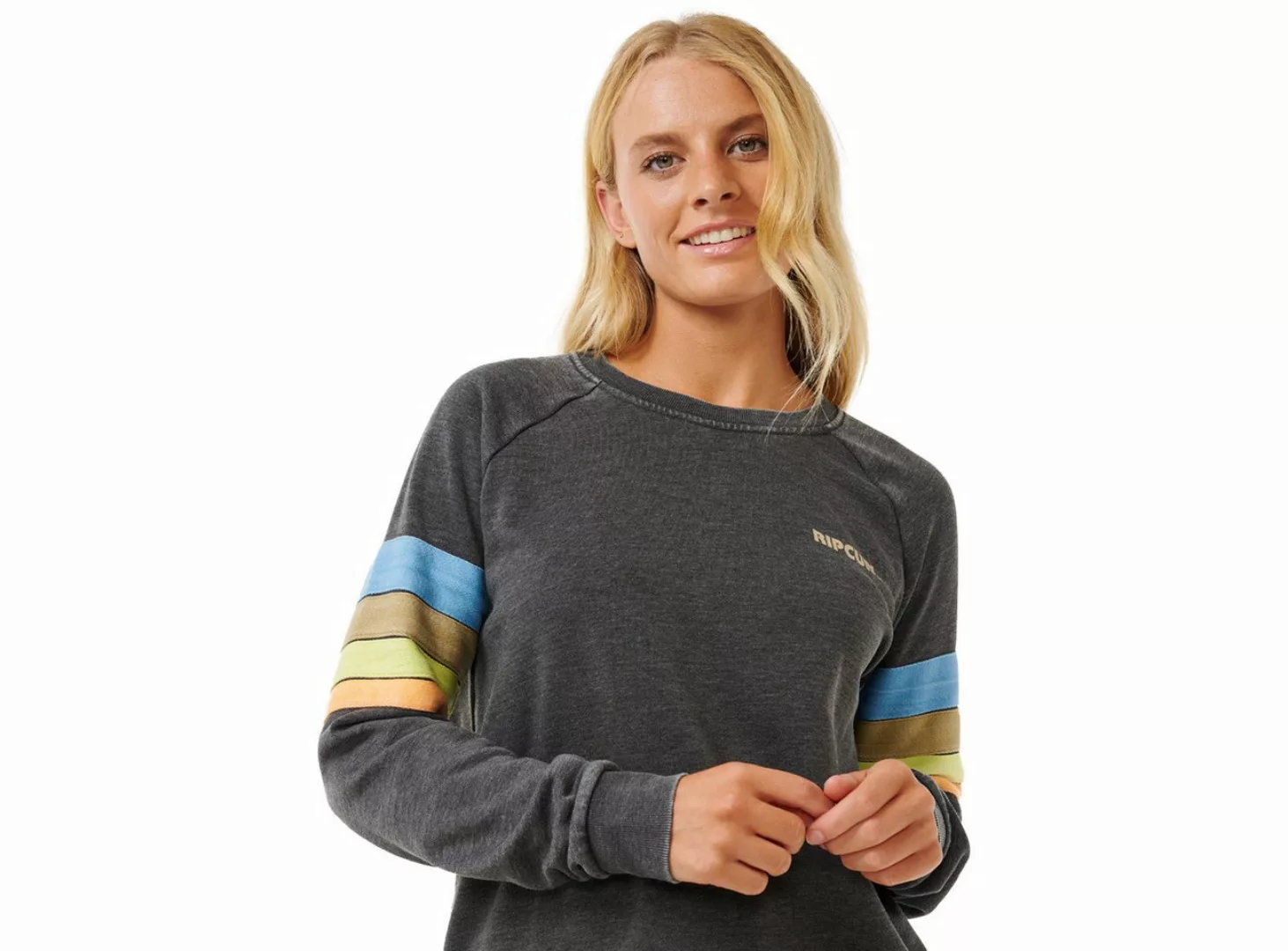 Rip Curl Sweatshirt HIGH TIDE SURF RAGLAN CREW HIGH TIDE SURF RAGLAN CREW günstig online kaufen