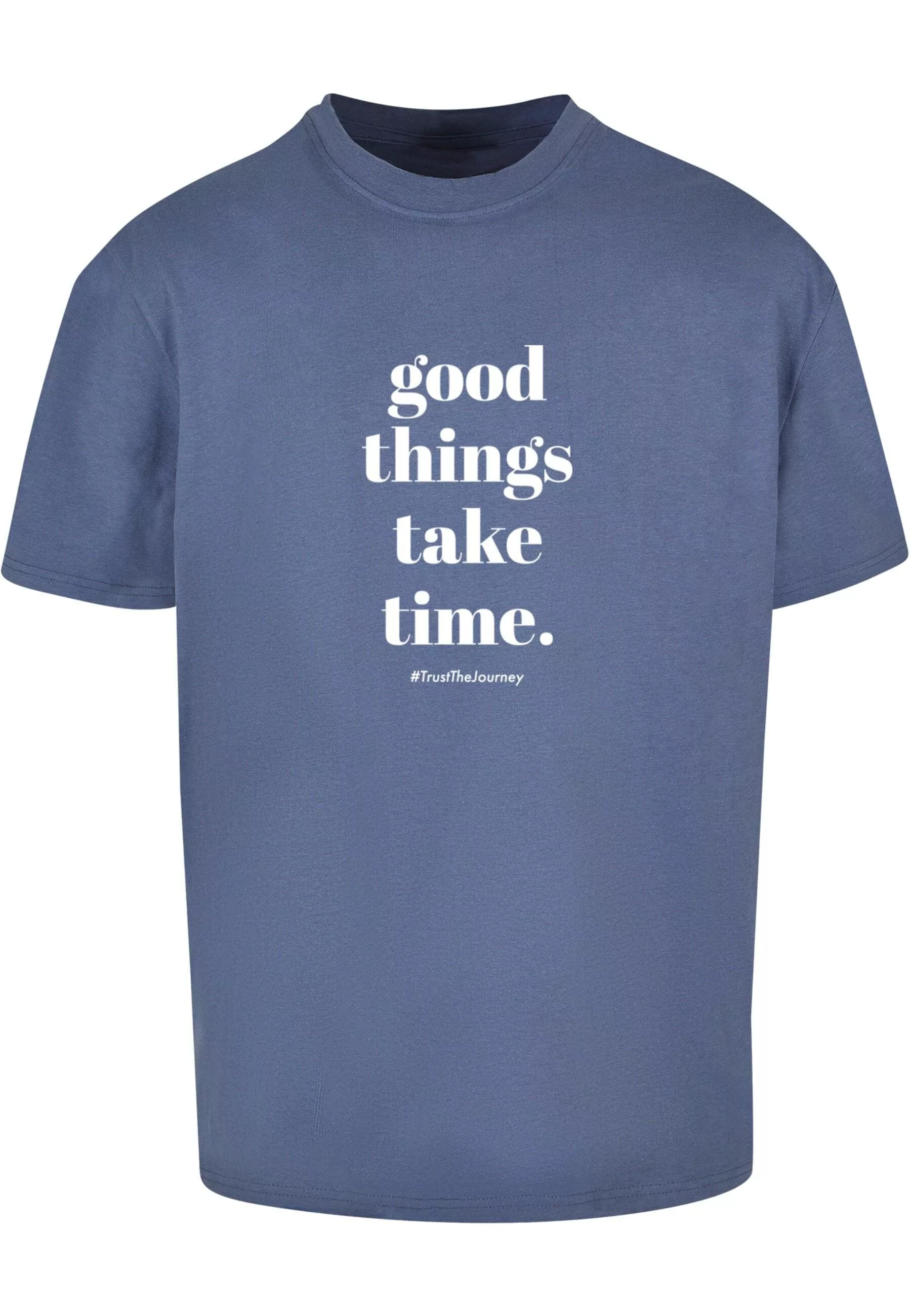 Merchcode T-Shirt "Merchcode Herren Good Things Take Time Heavy Oversize Te günstig online kaufen