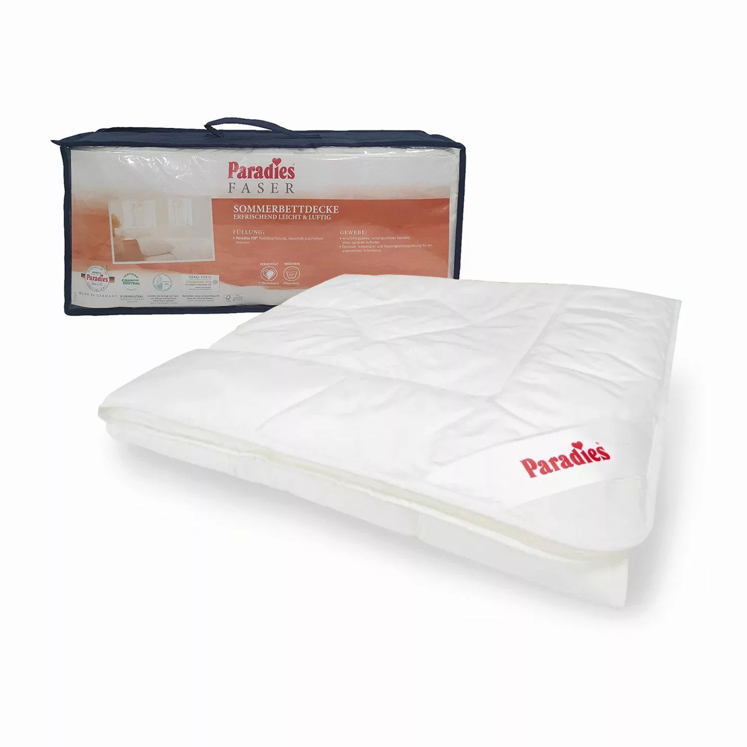 Paradies Sommerbettdecke Paradies Fill Sommerbett Halia günstig online kaufen