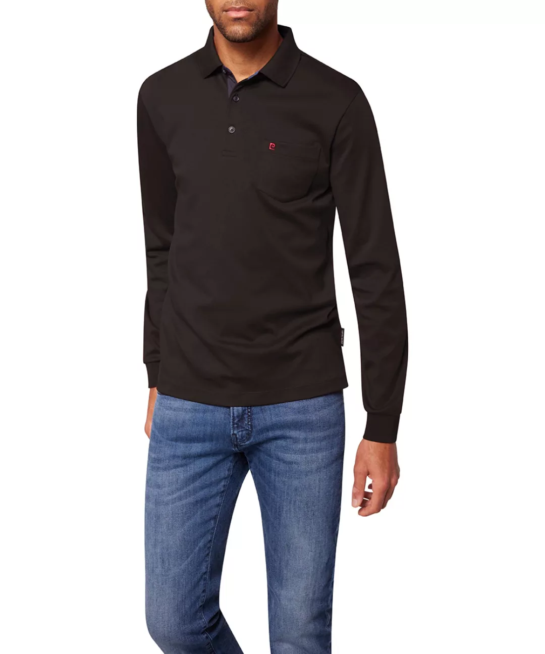 Pierre Cardin Langarm-Poloshirt 1/1 PoloKN günstig online kaufen