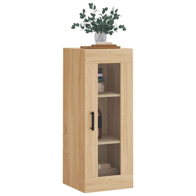 vidaXL Hängeschrank Hängeschrank Wandschrank Sonoma-Eiche 34,5x34x90 cm Gla günstig online kaufen