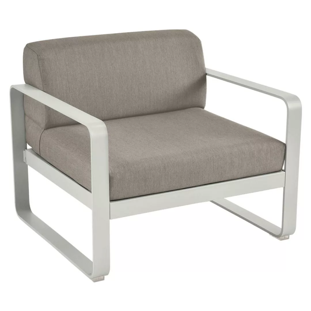 Bellevie Lounge-Sessel Outdoor A5 Lehmgrau B8 Taupegrau günstig online kaufen