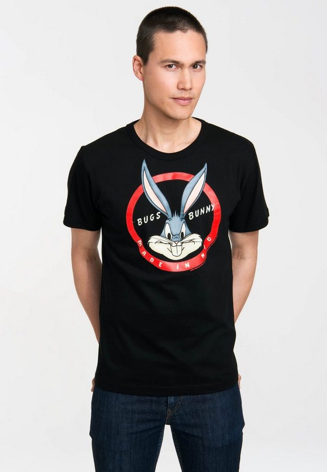 LOGOSHIRT T-Shirt Bugs Bunny Made In NYC mit tollem Bugs Bunny-Print günstig online kaufen