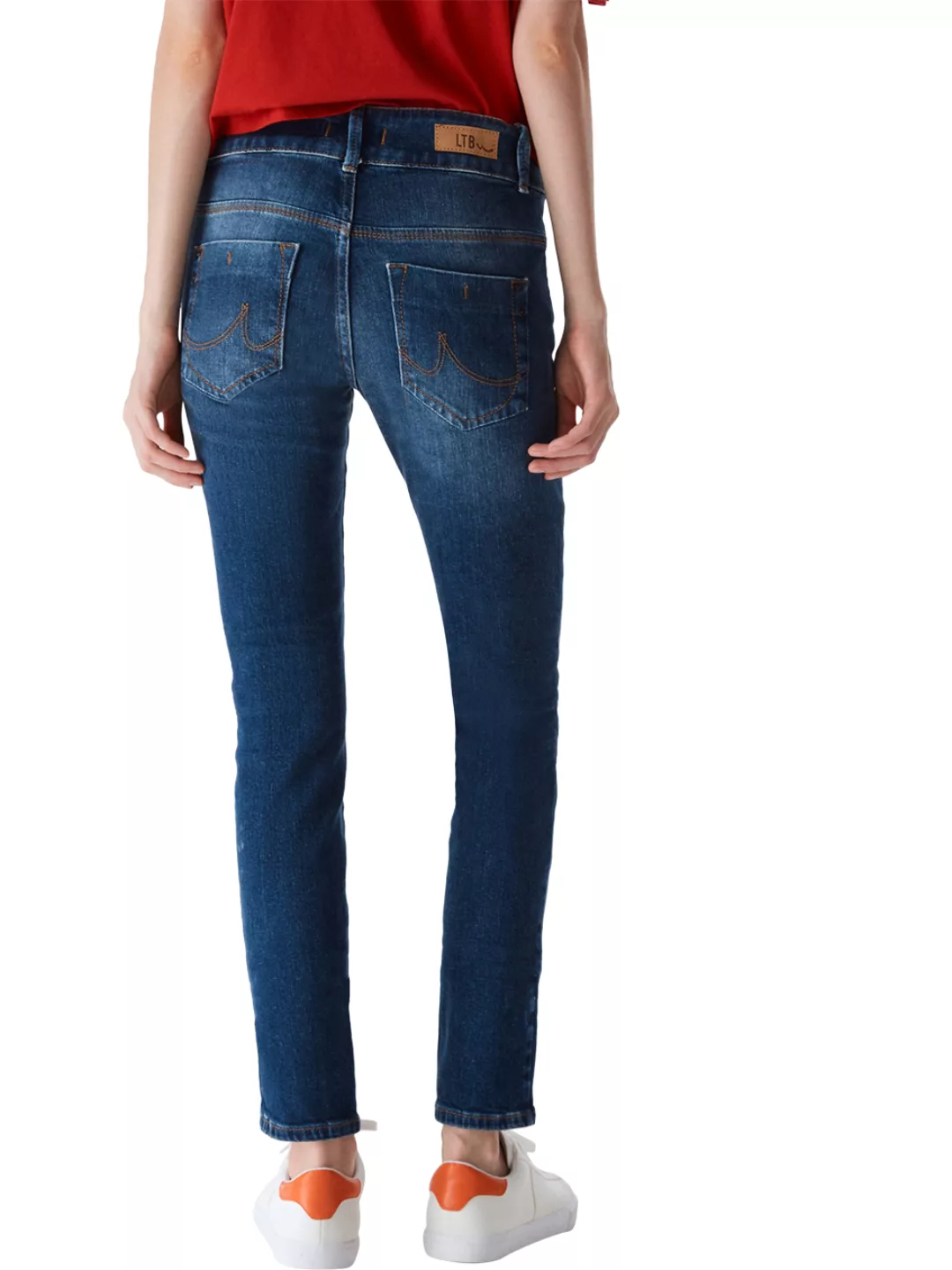 LTB Damen Jeans MOLLY M Super Slim Fit - Blau - Ellene Safe Wash günstig online kaufen
