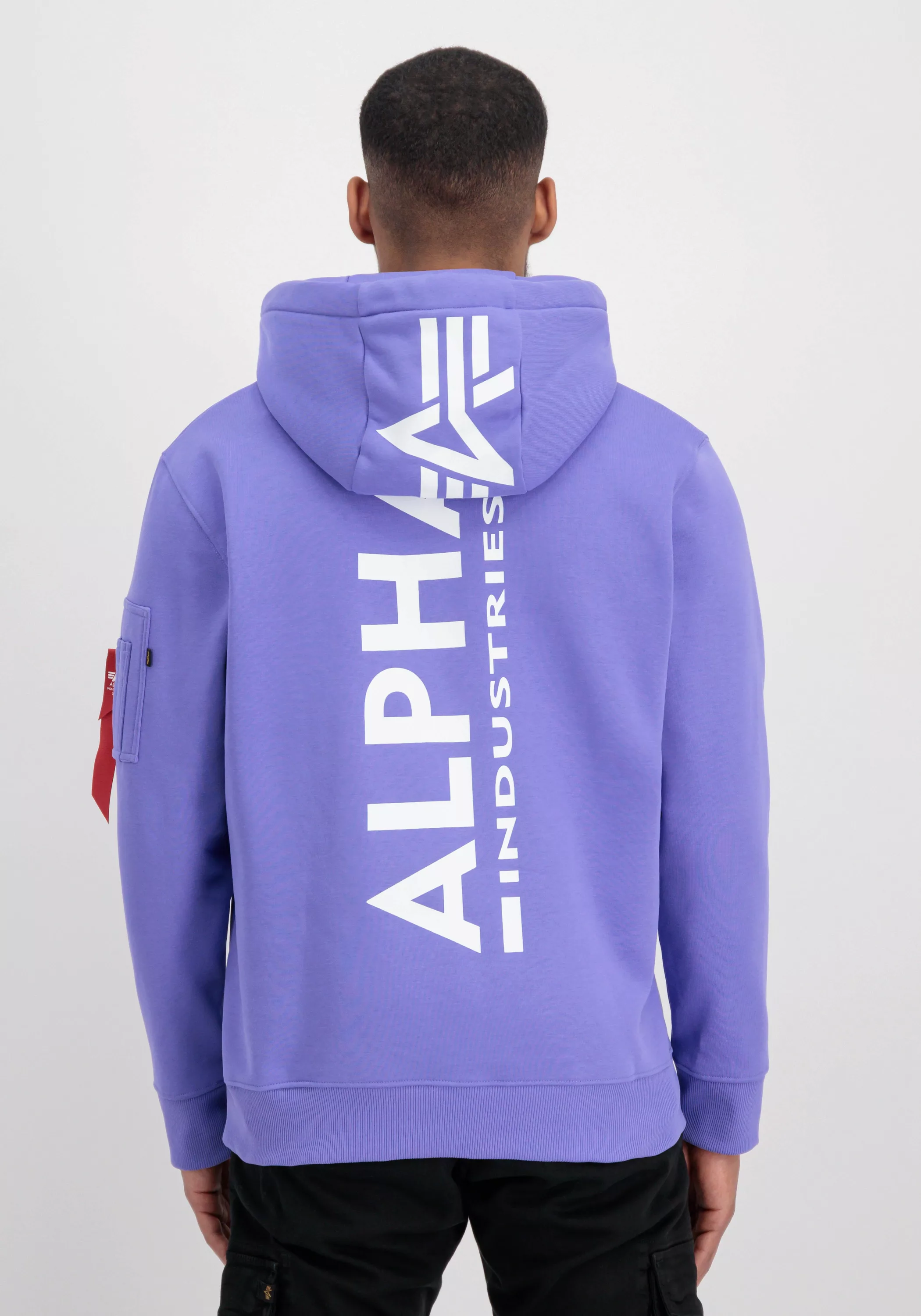 Alpha Industries Hoodie "Alpha Industries Men - Hoodies Back Print Hoodie" günstig online kaufen