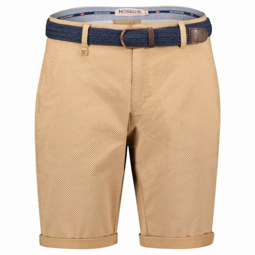 Geographical Norway Chinos Chino Shorts kurze Hose Bermuda Knielang Stoff b günstig online kaufen