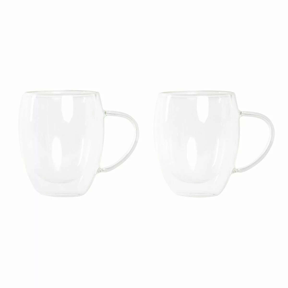 Satz Von Kaffeetassen Dkd Home Decor Kristall Durchsichtig Borosilikatglas günstig online kaufen