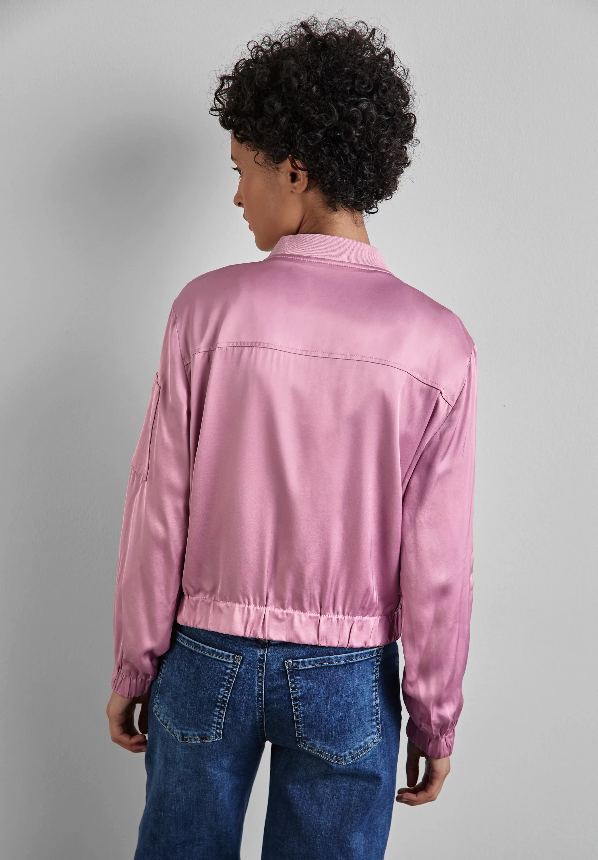 STREET ONE Blouson in Satin-Optik günstig online kaufen