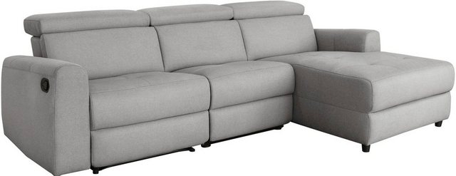 Home affaire Ecksofa "Sentrano, L-Form,", 275 cm, man. o. elektr. Relaxfunk günstig online kaufen