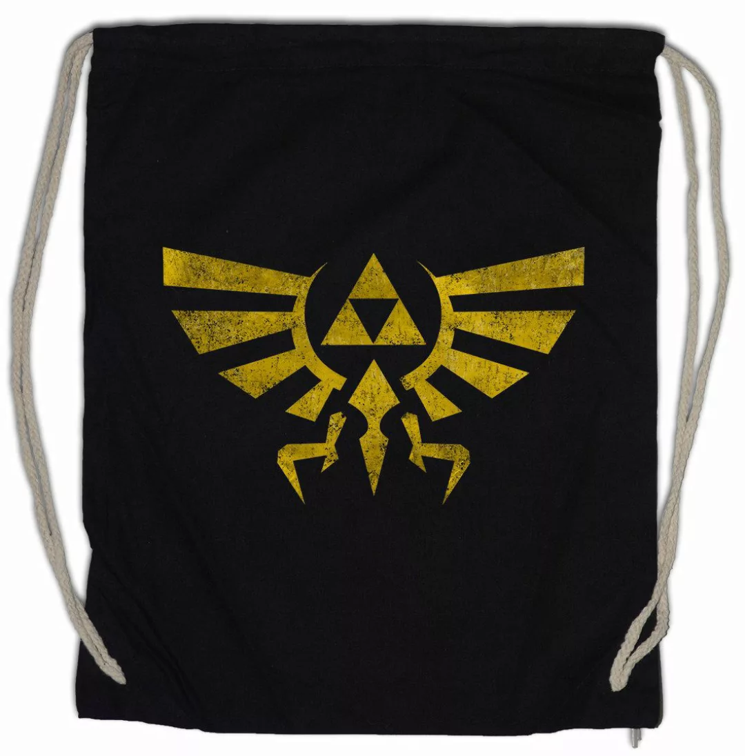 Urban Backwoods Turnbeutel Triforce Vintage Logo günstig online kaufen