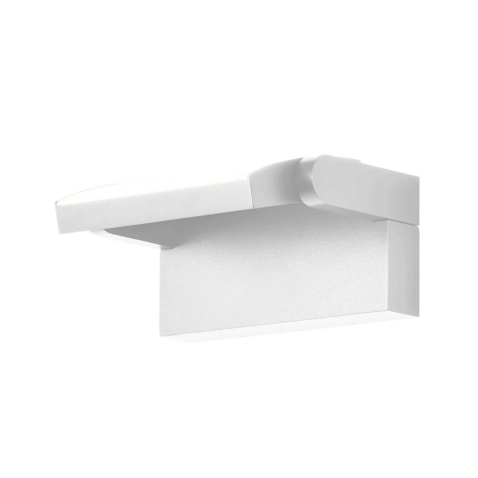 LED-Wandlampe CMD 9110, weiß, Breite 21 cm, Metall, IP54 günstig online kaufen