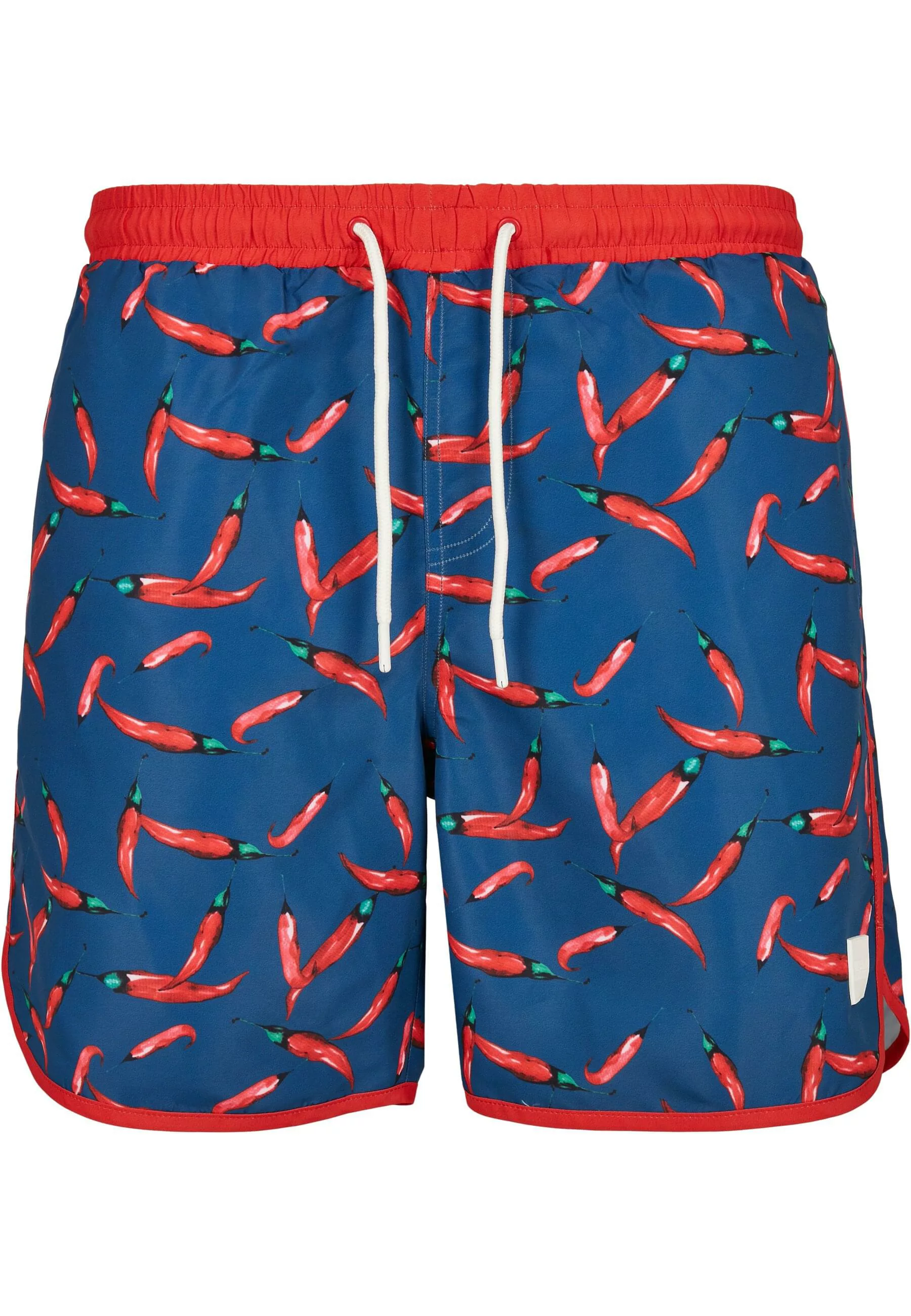 URBAN CLASSICS Badeshorts "Urban Classics Herren Pattern Retro Swim Shorts" günstig online kaufen