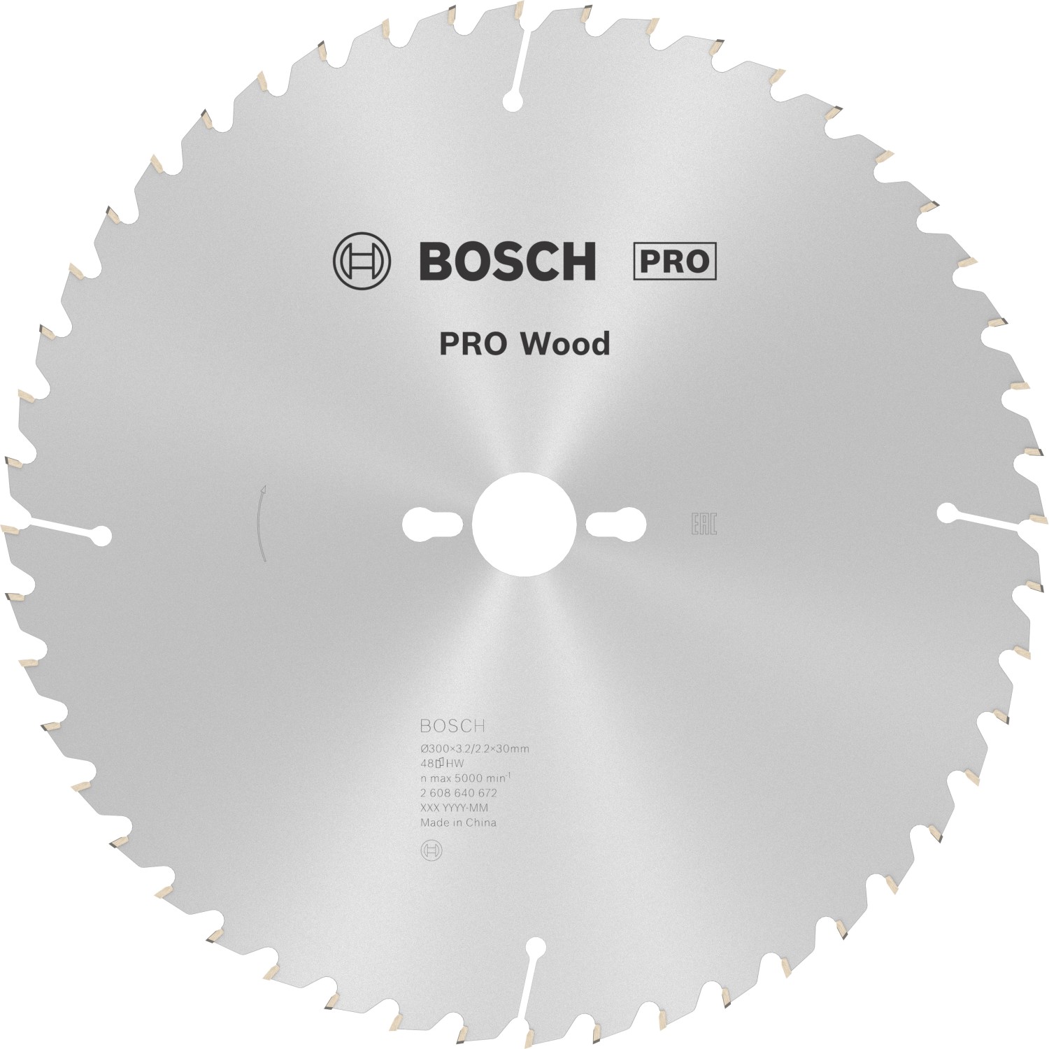 Bosch Kreissägeblatt Optiline Wood für Tischkreissägen 300 x 30 x 3,2 mm 48 günstig online kaufen
