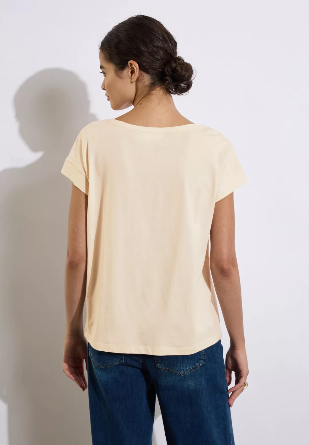 STREET ONE STUDIO T-Shirt, im soften Baumwoll-Mix günstig online kaufen