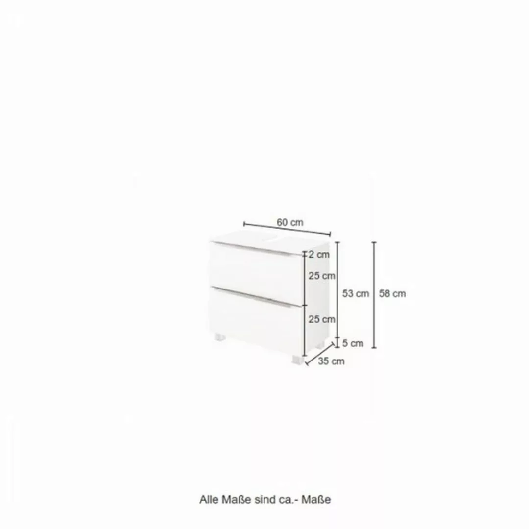 HELD MÖBEL Unterschrank 60 x 55 x 35 cm (B/H/T) günstig online kaufen