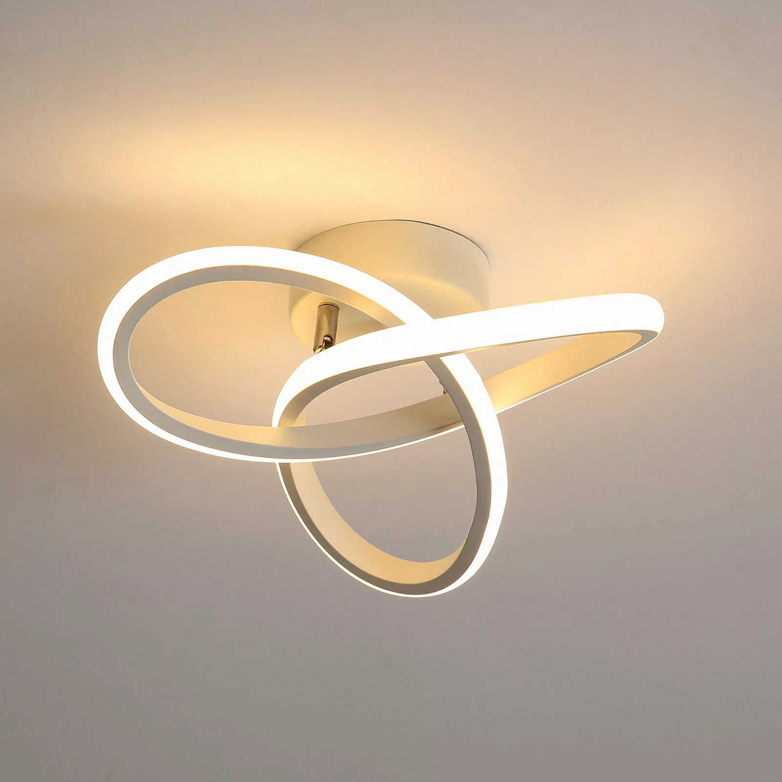 Goeco LED Deckenleuchte LED-Aluminiumlampe, Kleeblatt-Design, warmes günstig online kaufen
