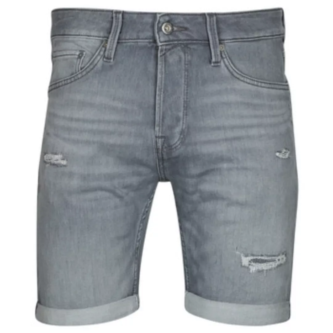 Jack & Jones Herren Jeans Short JJIRICK JJICON GE 380- Regular Fit - Grau - günstig online kaufen