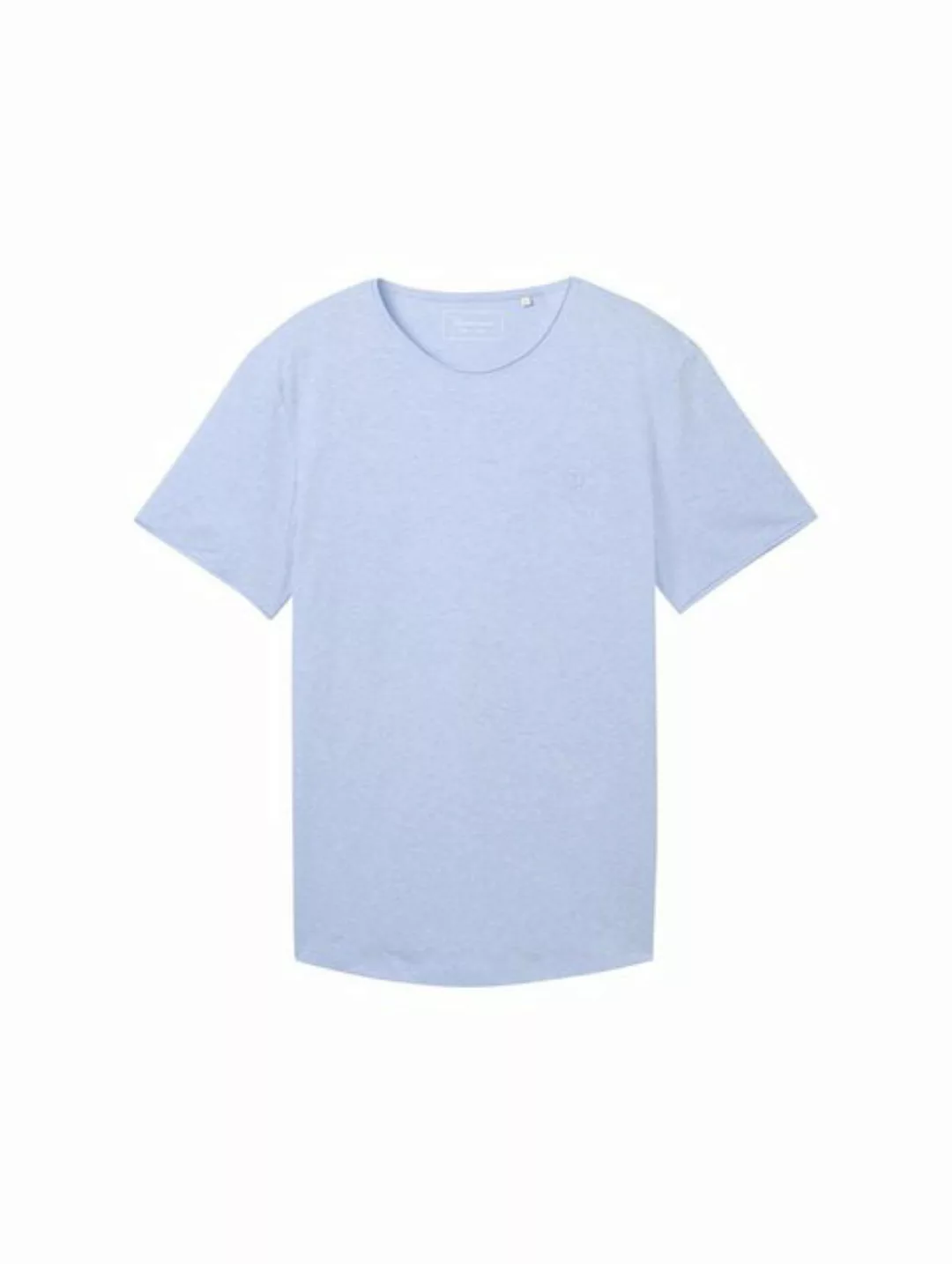 TOM TAILOR Denim T-Shirt T-Shirt in Melange Optik günstig online kaufen