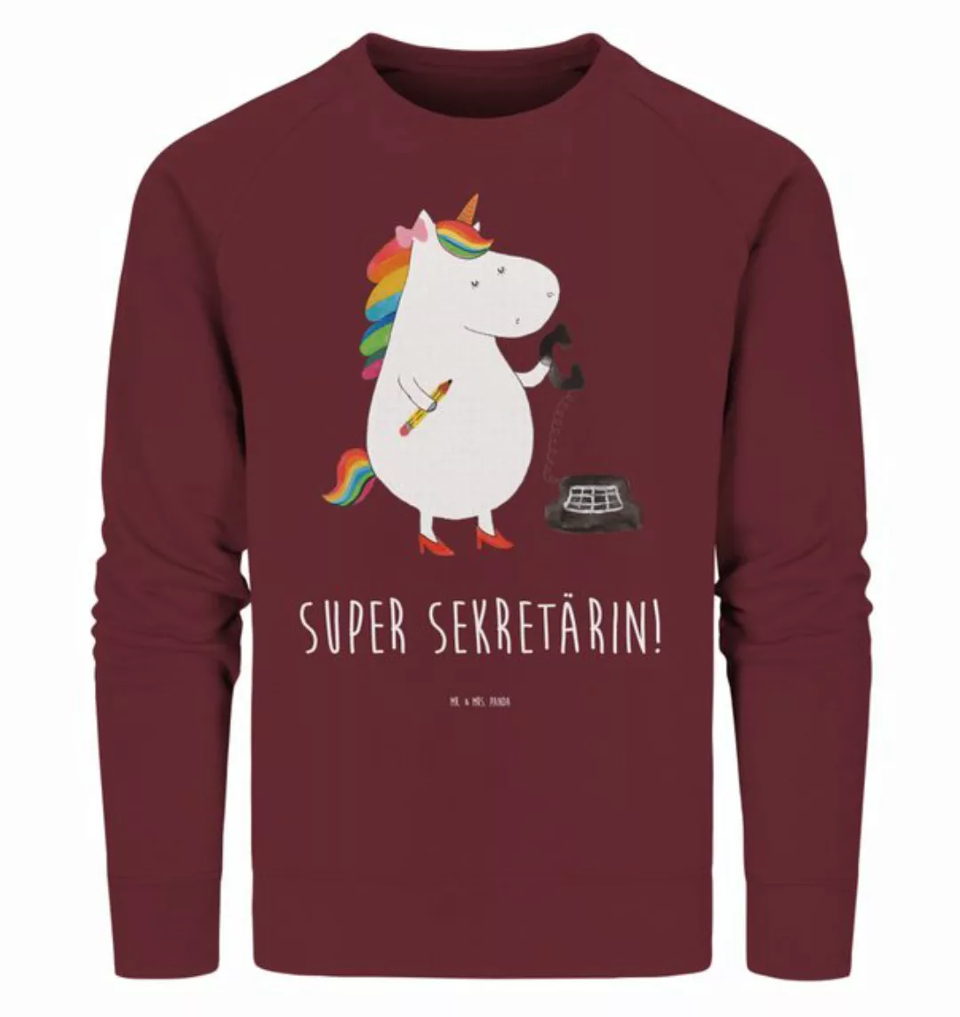 Mr. & Mrs. Panda Longpullover Größe XXL Einhorn Sekretärin - Burgundy - Ges günstig online kaufen