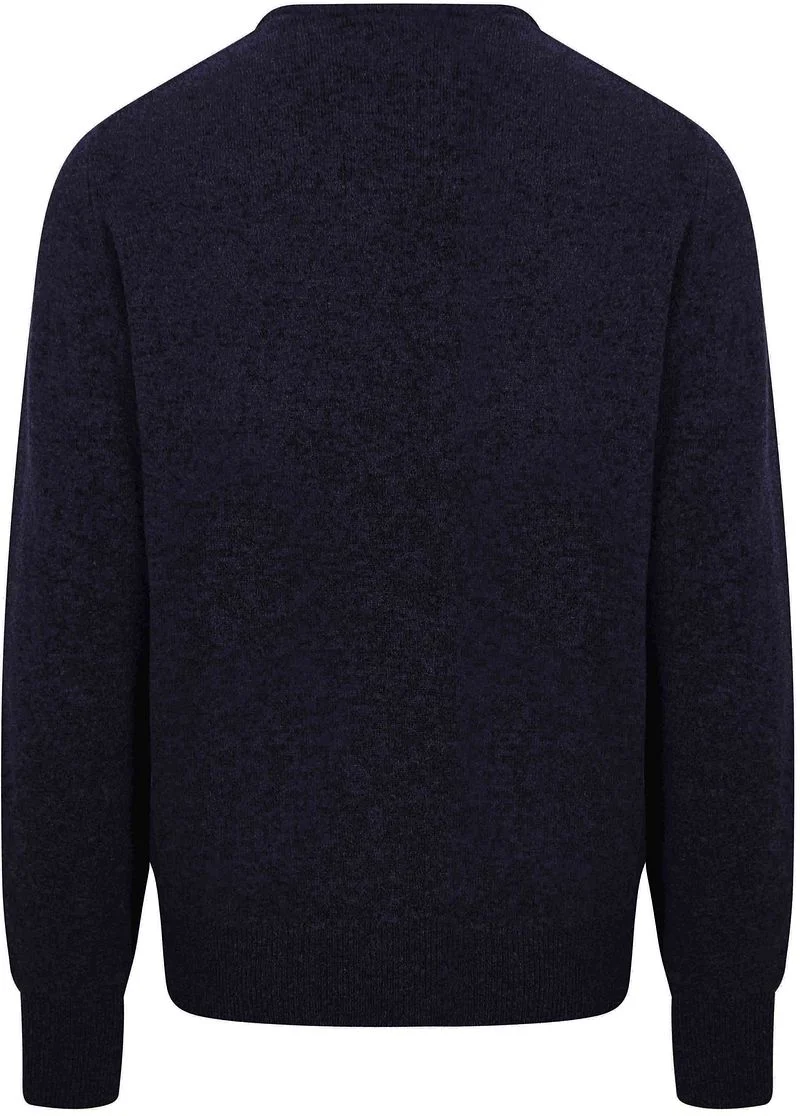 William Lockie O-Auschnitt Pullover Midnight Navy - Größe 3XL günstig online kaufen