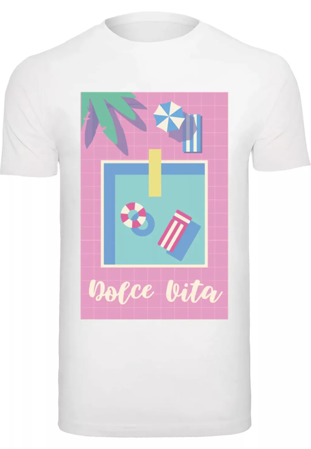 MisterTee T-Shirt "MisterTee Dolce Vita Tee" günstig online kaufen