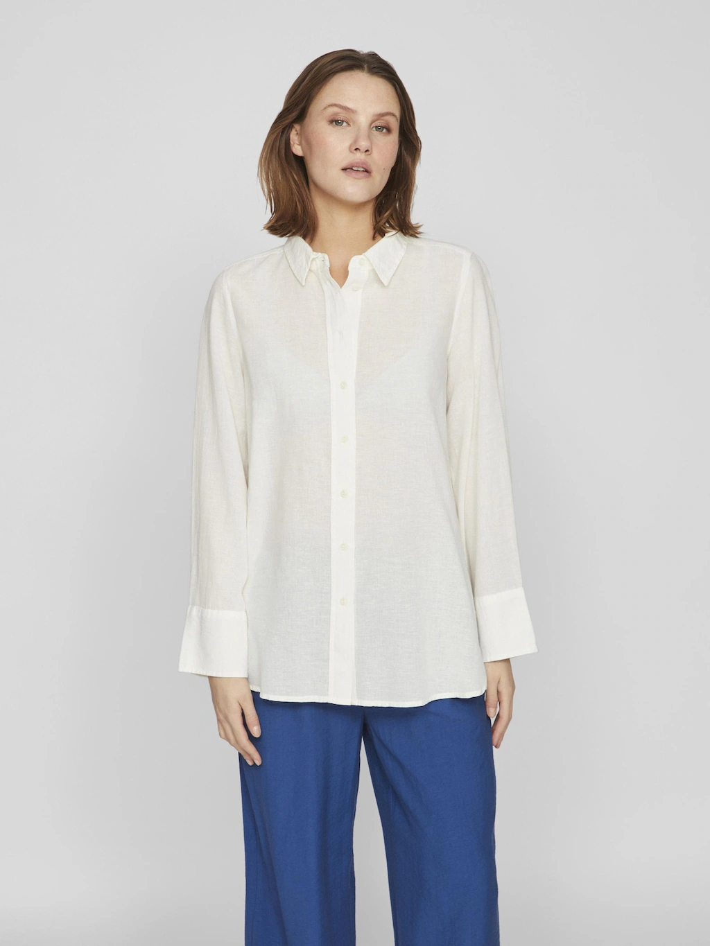 Vila Hemdbluse VILINAJA BUTTON L/S SHIRT - NOOS günstig online kaufen