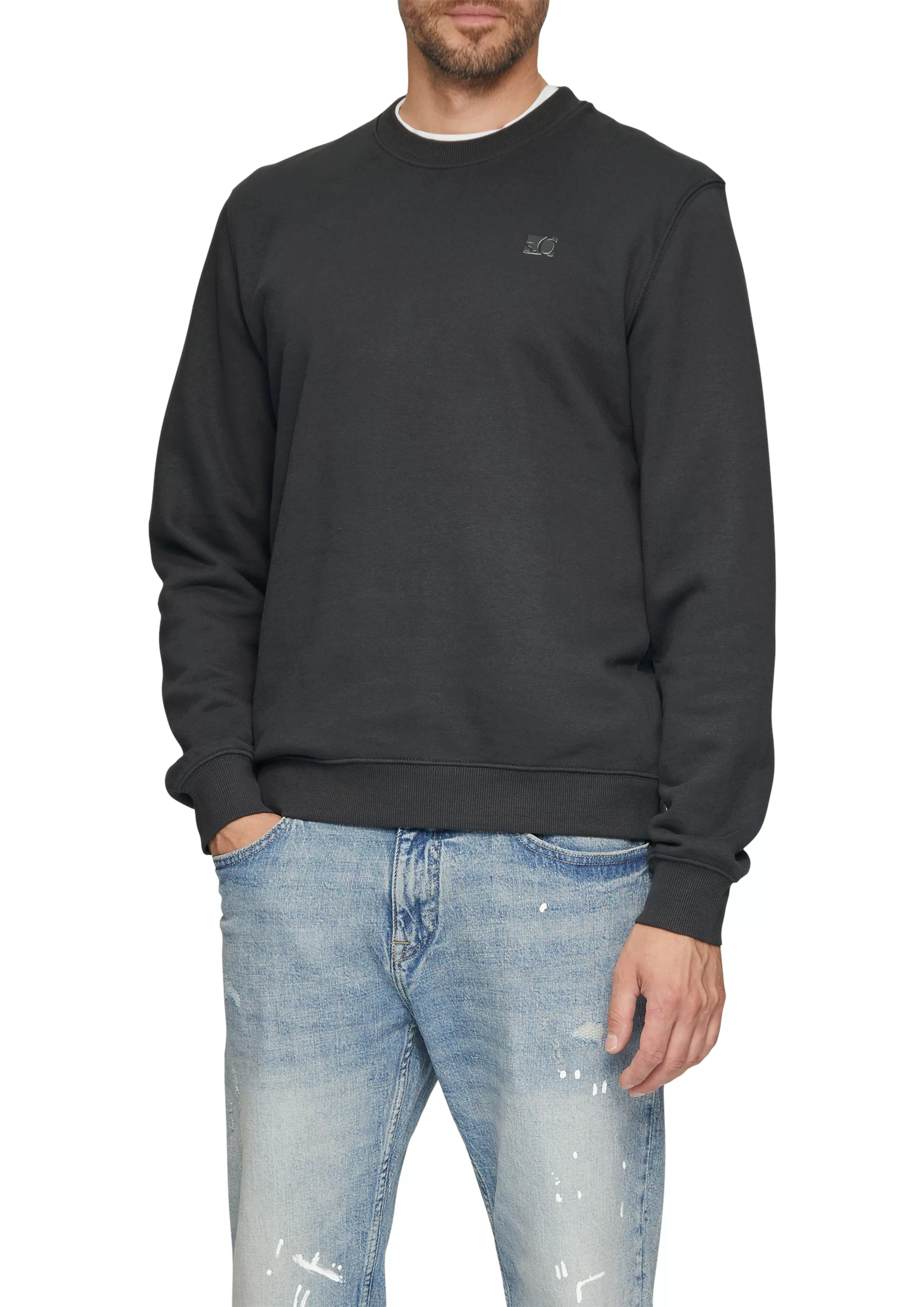 s.Oliver Sweatshirt mit Logo Stickerei günstig online kaufen