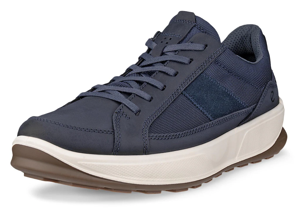 Ecco Sneaker, Halbschuh, Freizeitschuh, Schnürschuh mit softem Schaftrand günstig online kaufen