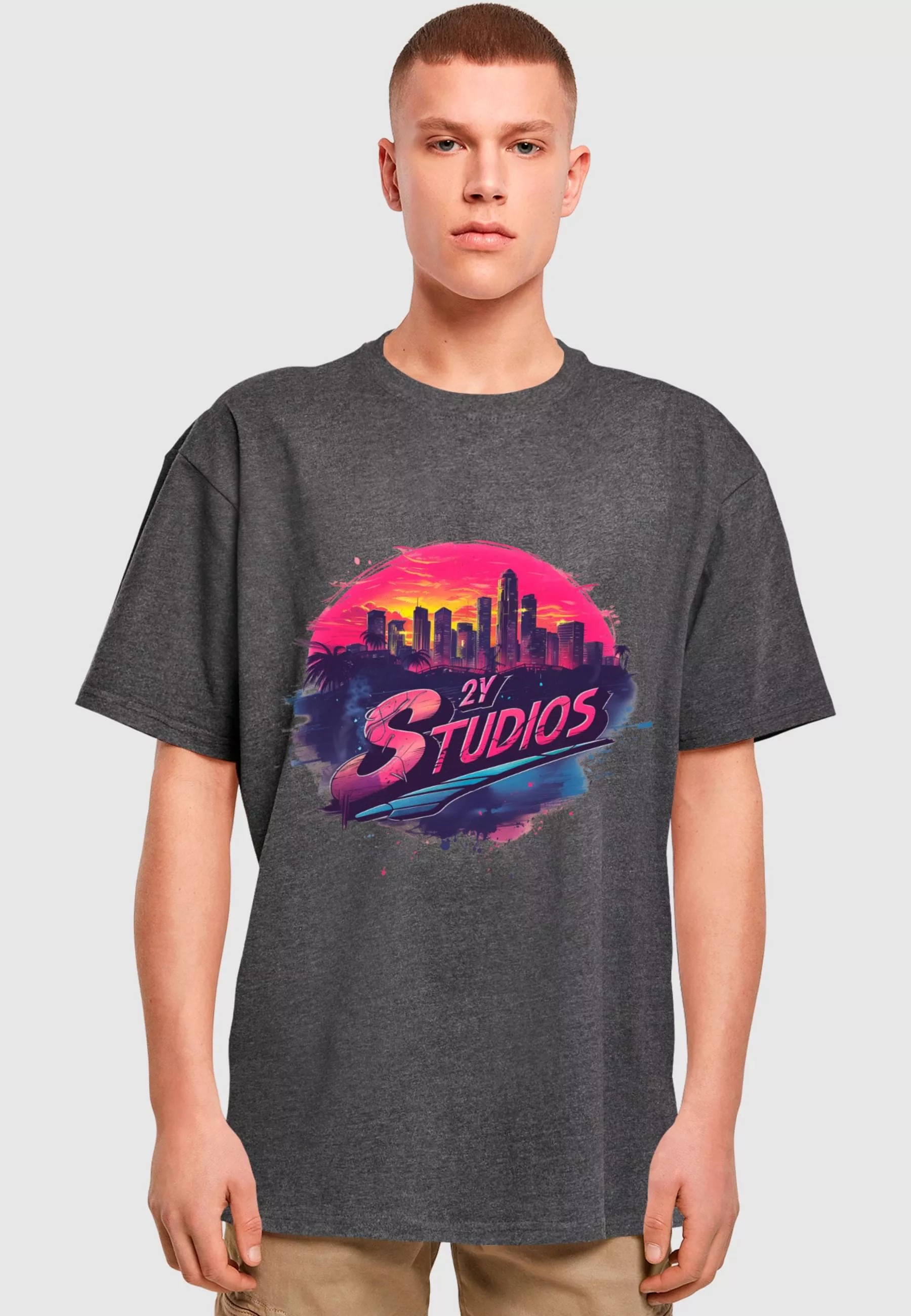 2Y Studios T-Shirt "2Y Studios Herren SKYLINE TEE" günstig online kaufen