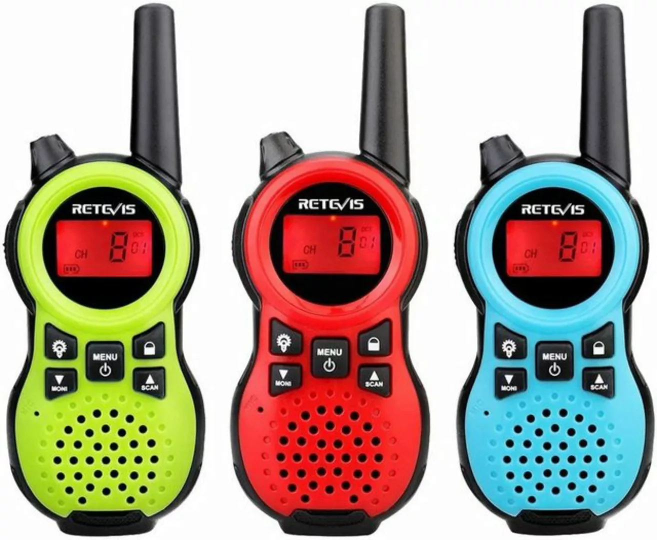 Retevis Funkgerät RT638 Walkie Talkie Kinder Geschenk( 3er Set) , PMR446 Li günstig online kaufen