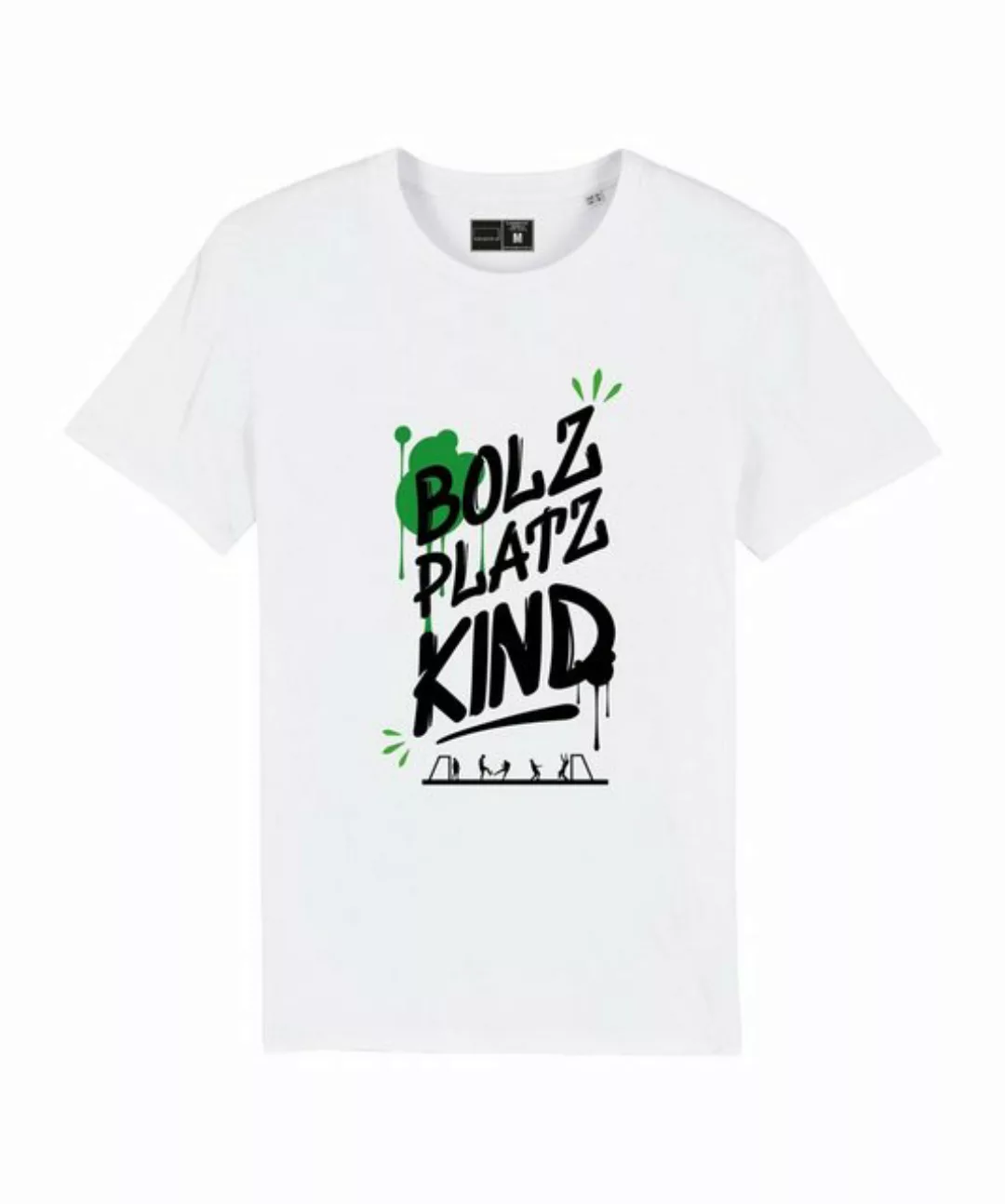 Bolzplatzkind T-Shirt Bolzplatzkind "Graffiti" T-Shirt Baumwolle günstig online kaufen