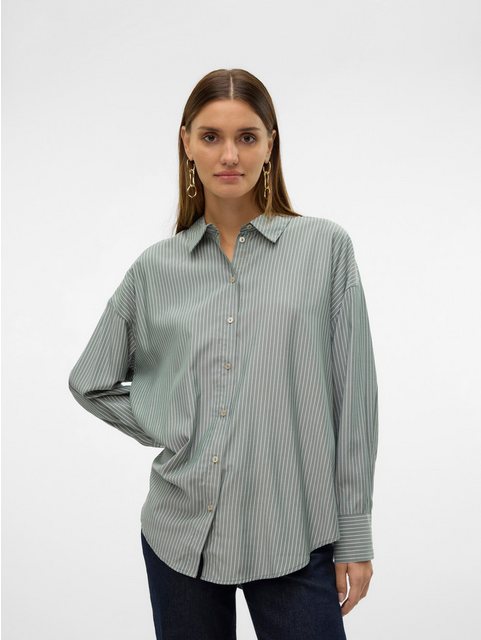 Vero Moda Langarmbluse VMNORA LS OVERSIZE SHIRT WVN GA NOOS günstig online kaufen