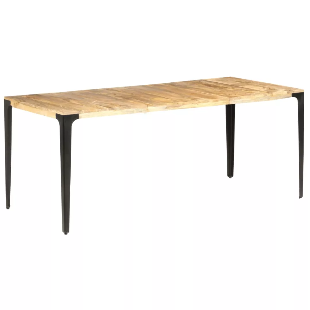 Esstisch 180 X 90 X 76 Cm Mango Massivholz günstig online kaufen