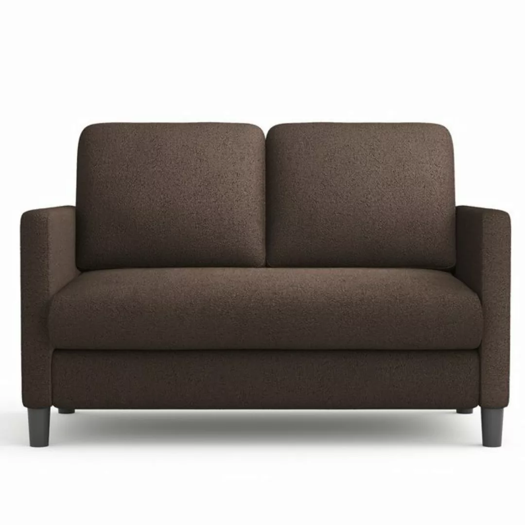 OUNUO Sofa Mini 2-Sitzer Modernes Polstersofa Couch 130cm Sofa günstig online kaufen