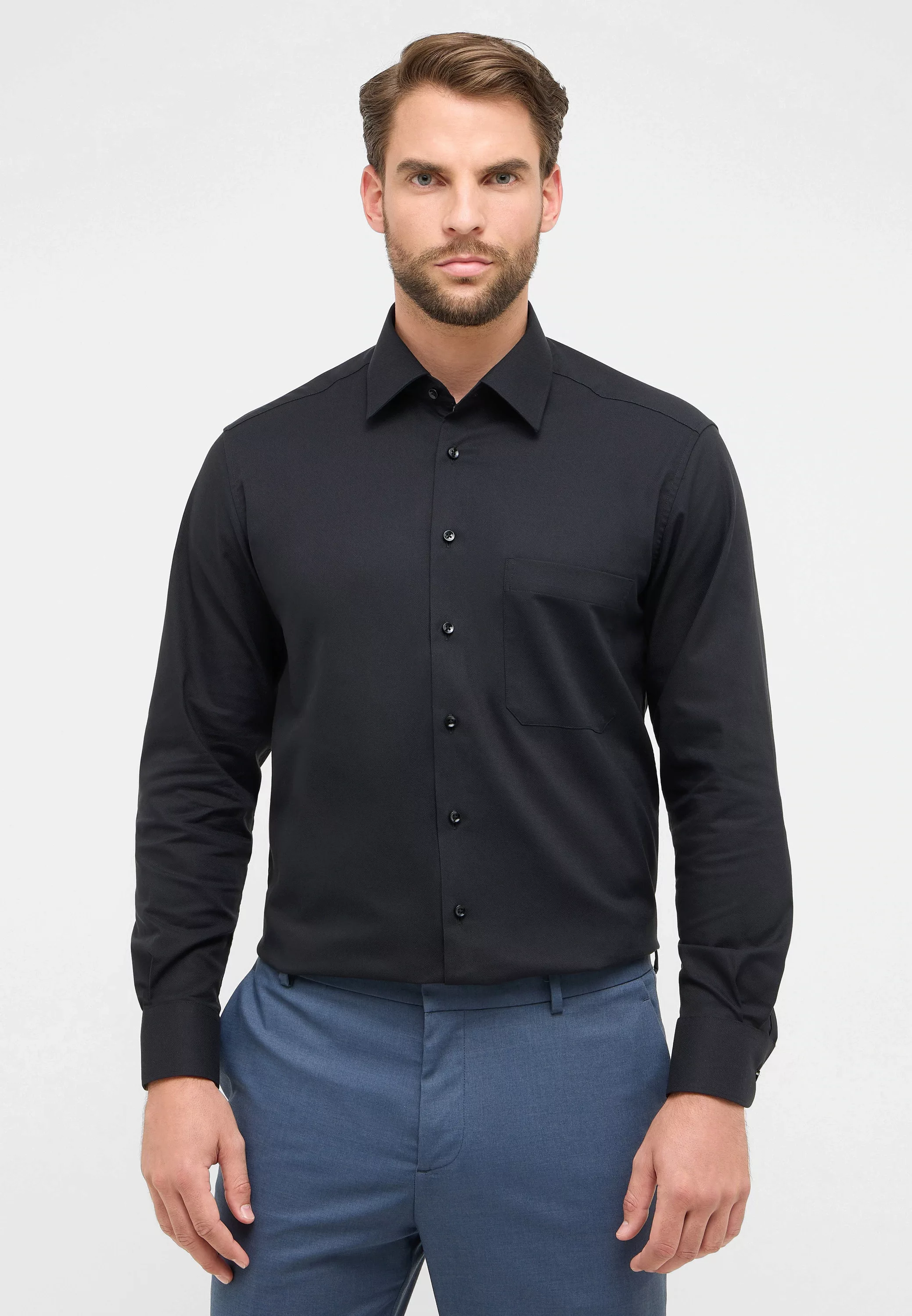 Eterna Langarmhemd "COMFORT FIT", NON IRON (bügelfrei) günstig online kaufen
