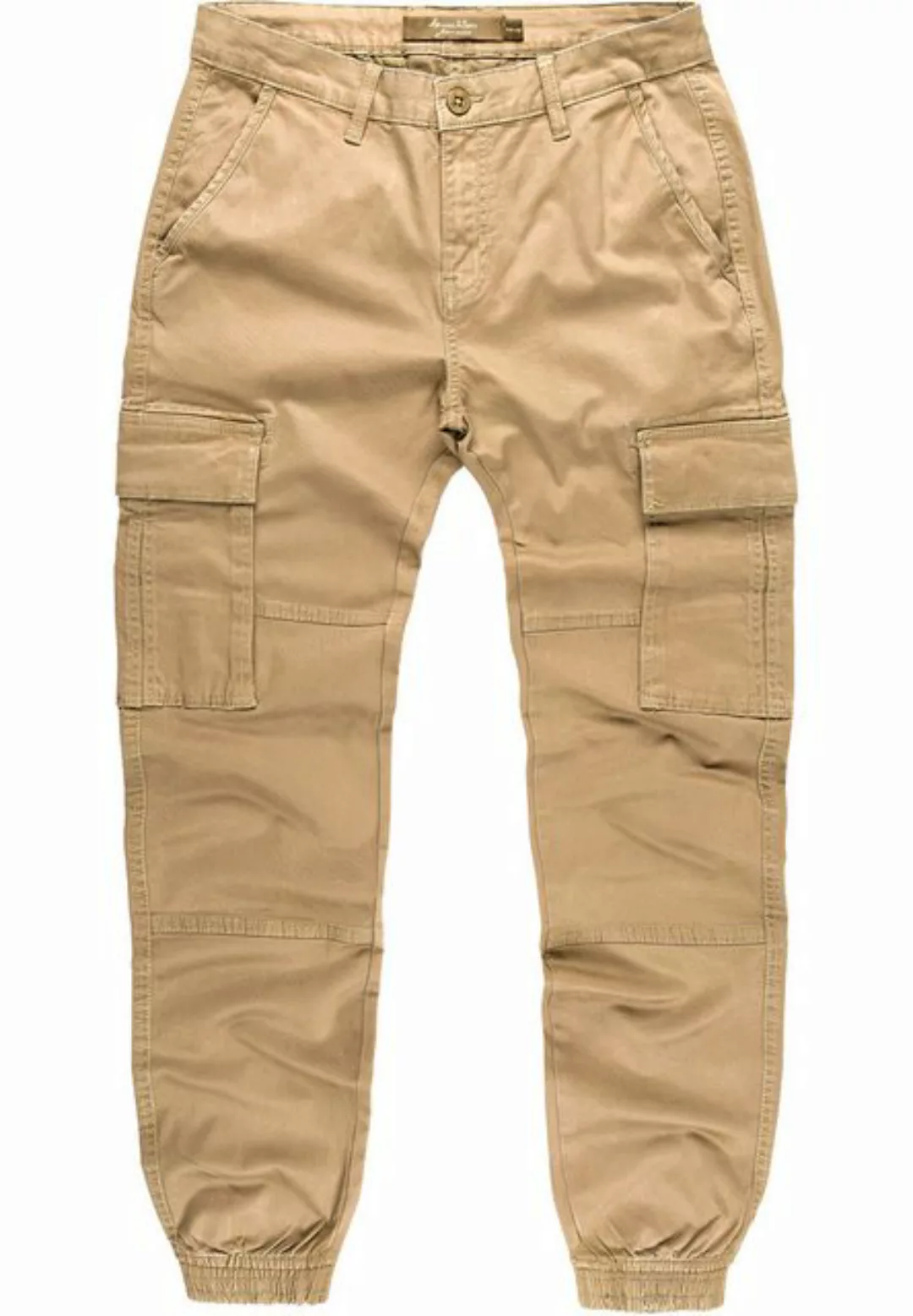 Amaci&Sons Chinohose PLANO Cargo Jogger-Chino Herren Cargo Jogger Chino Jea günstig online kaufen