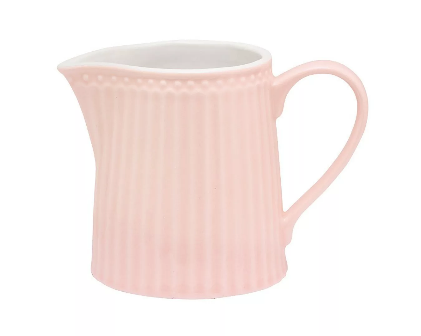 Greengate Milchkännchen Alice Pale Pink Steingut Rosa günstig online kaufen