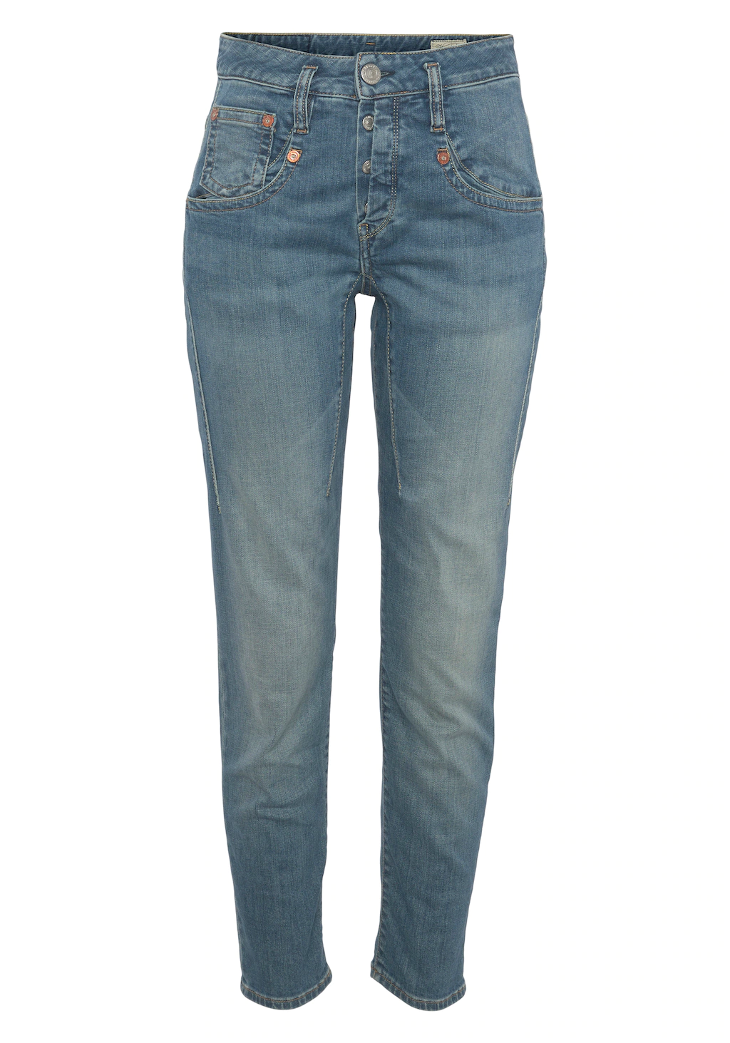 Herrlicher Boyfriend-Jeans "SHYRA CROPPED ORGANIC", im Boyfriend Style günstig online kaufen