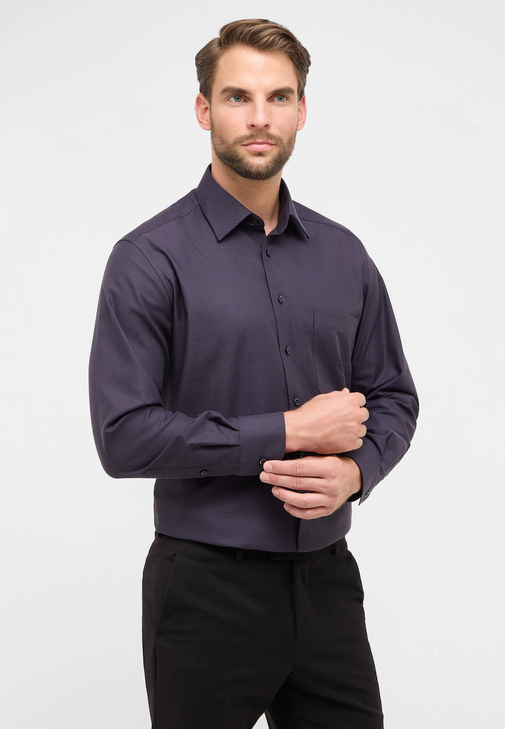 Eterna Langarmhemd "COMFORT FIT", NON IRON (bügelfrei) günstig online kaufen