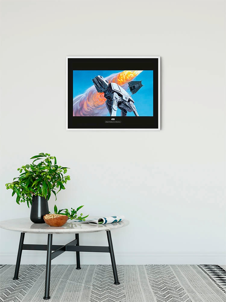 Komar Wandbild Star Wars AT-AT 50 x 40 cm günstig online kaufen