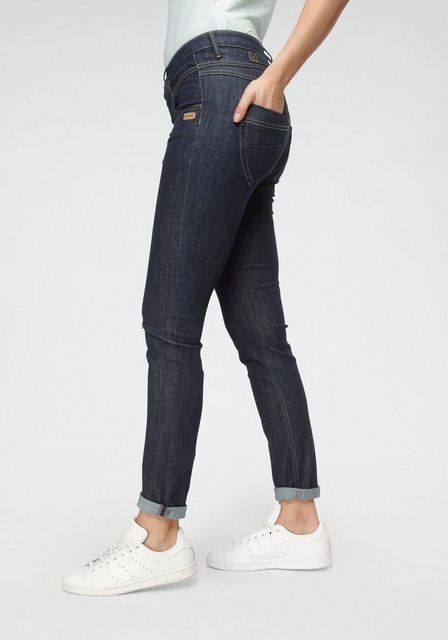 GANG Skinny-fit-Jeans "94MEDINA", mit stylischer halb offener Knopfleiste günstig online kaufen