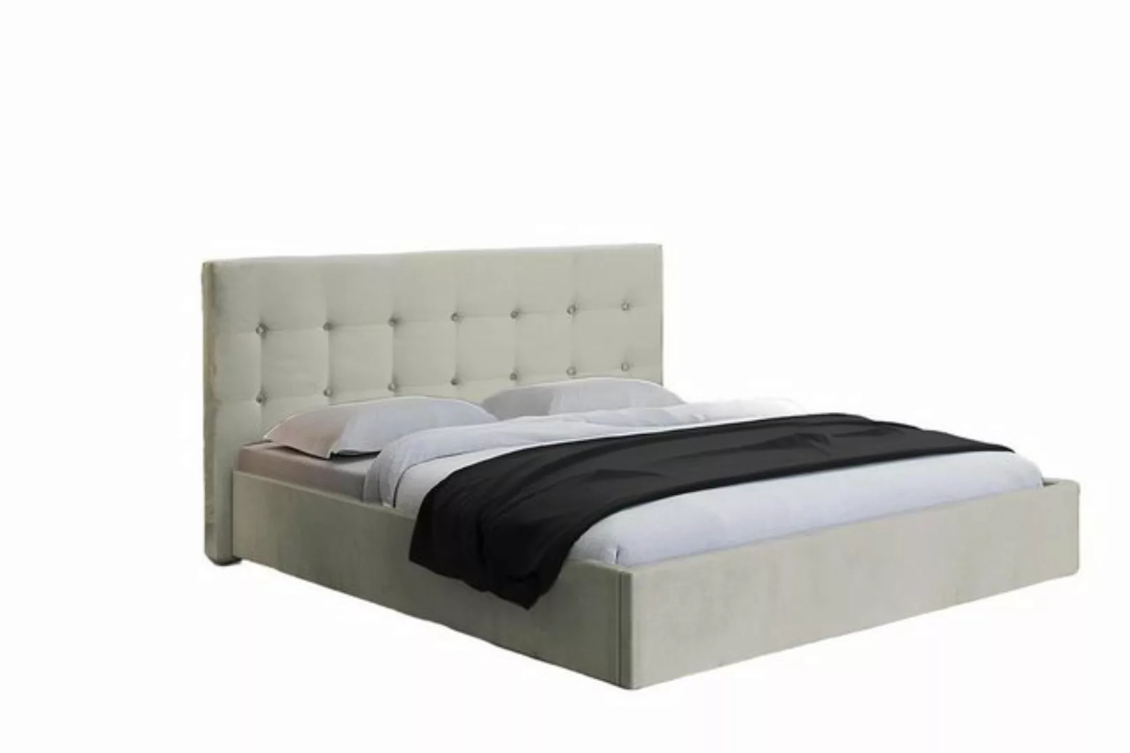 Xlmoebel Bett Modernes Doppelbett mit luxuriösem Polsterdesign und exklusiv günstig online kaufen