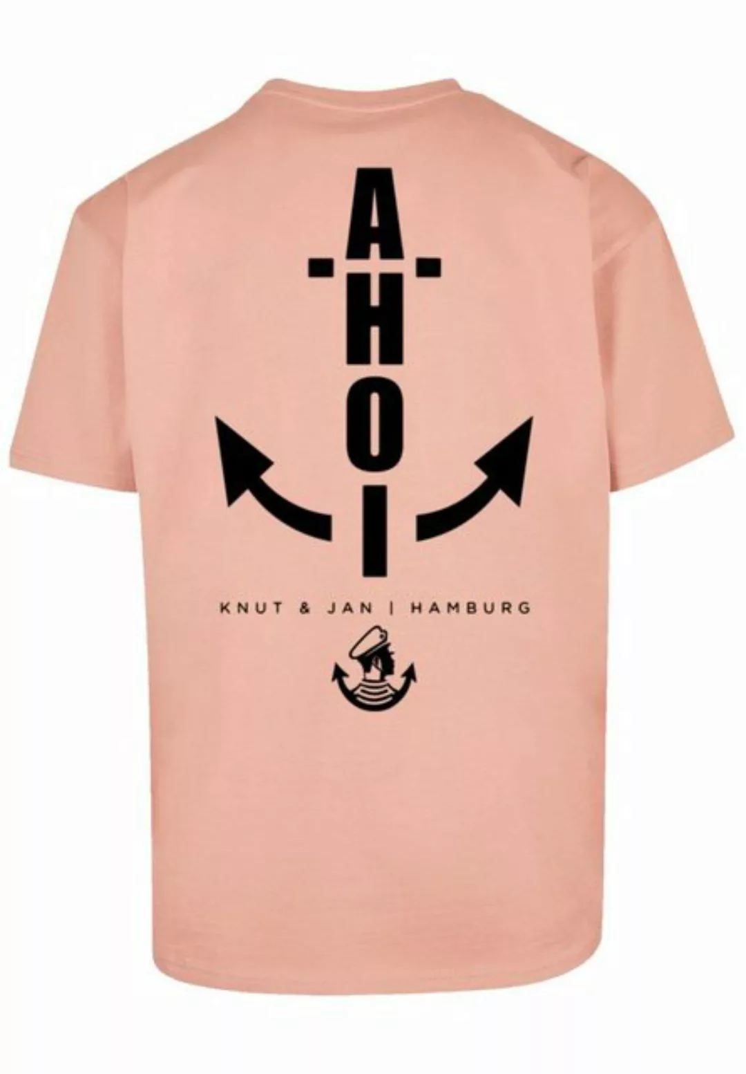 F4NT4STIC T-Shirt "Oversized T-Shirt Ahoi Anker Knut & Jan Hamburg", Print günstig online kaufen