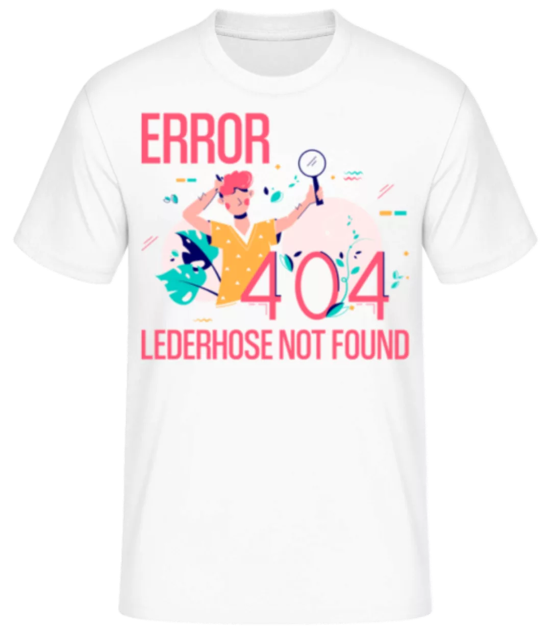 404 Lederhose Not Found · Männer Basic T-Shirt günstig online kaufen