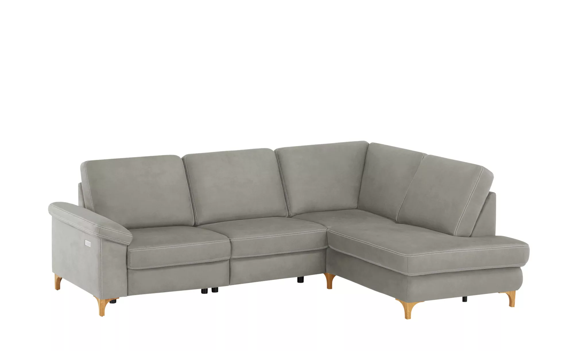 Max Schelling Ecksofa  Maximum Plus ¦ grau ¦ Maße (cm): B: 257 H: 89 T: 200 günstig online kaufen